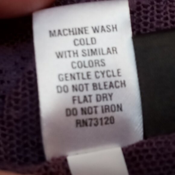 Frederick’s of Hollywood Lace Halter Chemise Purple Negligee Sexy Sheer Babydoll - Picture 15 of 15